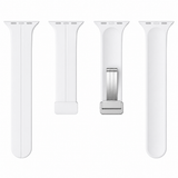 Apple Watch (38/40/SE/41/42mm) - S-Line™ Silikone Rem - Hvid