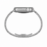 Apple Watch 38-42mm | Apple Watch (38/40/SE/41/42mm) - L'Empiri™ Nexus Rustfri Stålrem - Sølv - DELUXECOVERS.DK