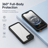 iPhone 17e / 16e | iPhone 17e / 16e - Redpepper™ IP68 Vandtæt Håndværker Cover - Sort - DELUXECOVERS.DK
