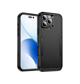 iPhone 16 Pro | iPhone 16 Pro - REALIKE™ Pro Stødsikkert Håndværker Cover - Sort - DELUXECOVERS.DK