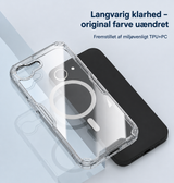 iPhone 17e / 16e | iPhone 17e / 16e - NILLKIN® Ultra Cover - Clear - DELUXECOVERS.DK