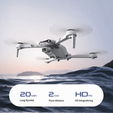Drone | Fjernstyret drone med kamera (Full HD) – 5GHz Wi-Fi – Hvid – SkyPro™ - DELUXECOVERS.DK