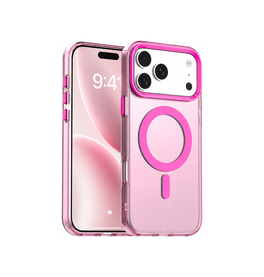 iPhone 17 Pro | iPhone 17 Pro - DeLX™ Frosted Cover m. MagSafe - Pink - DELUXECOVERS.DK