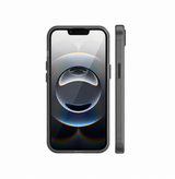 iPhone 17e / 16e | iPhone 17e / 16e - DeLX™ Translucent MagSafe Silikone Cover - Sort - DELUXECOVERS.DK