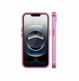 iPhone 17e / 16e | iPhone 17e / 16e - DeLX™ Translucent MagSafe Silikone Cover - Pink - DELUXECOVERS.DK