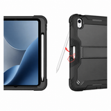 iPad 10.9" (2022) | iPad 11" (2025) / iPad 10.9" (2022) - ToughCase™ 360° Håndværker Cover - Sort - DELUXECOVERS.DK