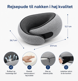 Rejsetilbehør | Rejsepude i Memoryskum - Blød og Åndbar Nakkestøtte - DeLX™ - DELUXECOVERS.DK