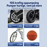 Luftpumpe | Trådløs luftkompressor 150 PSI – elektrisk luftpumpe – NX-Tech™ - DELUXECOVERS.DK