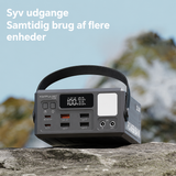Powerbank | Powerbank 100.000 mAh – 22,5W hurtigopladning - Grå - KONFULON® - DELUXECOVERS.DK