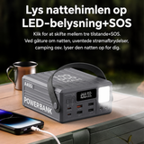 Powerbank | Powerbank 100.000 mAh – 22,5W hurtigopladning - Grå - KONFULON® - DELUXECOVERS.DK