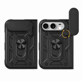 iPhone Fold - NX Pro™ Armor Cover m. Ring Holder - Sort