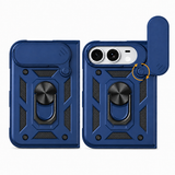 iPhone Fold - NX Pro™ Armor Cover m. Ring Holder - Blå