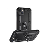 iPhone 15 Plus | iPhone 15 Plus - NX Pro™ Armor Cover m. Ring Holder - Sort - DELUXECOVERS.DK