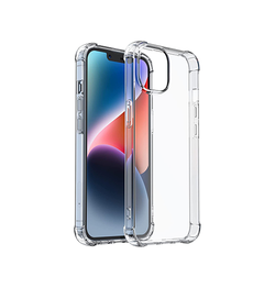 iPhone 11 Pro Max | iPhone 11 Pro Max - Silent Stødsikker Silikone Cover - Gennemsigtig - DELUXECOVERS.DK