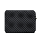 Macbook Sleeve | MacBook Pro/Air 13" - DeLX™ Diamond Neopren Sleeve - Sort - DELUXECOVERS.DK