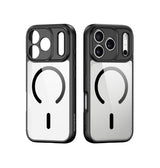 iPhone 18 Pro | iPhone 18 Pro - DUX DUCIS™ Aimo MagSafe Cover - Sort/Gennemsigtig - DELUXECOVERS.DK