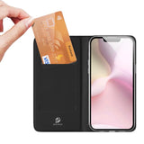 iPhone 16e | iPhone 16e - DUX DUCIS™ Pro Series Flipcover - Sort - DELUXECOVERS.DK
