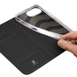 iPhone 16e | iPhone 16e - DUX DUCIS™ Pro Series Flipcover - Sort - DELUXECOVERS.DK