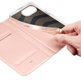 iPhone 16e | iPhone 16e - DUX DUCIS™ Pro Series Flipcover - Rose - DELUXECOVERS.DK