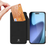 iPhone 17 Air | iPhone 17 Air - DUX DUCIS™ Pro Series Flipcover - Sort - DELUXECOVERS.DK
