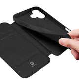 iPhone 17 Pro Max | iPhone 17 Pro Max - DUX DUCIS™ Pro Series Flipcover - Sort - DELUXECOVERS.DK