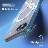 iPhone 16e | <AAA>iPhone 16e - DUX DUCIS™ Magnet Cover M. MagSafe - Gennemsigtig - DELUXECOVERS.DK