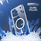iPhone 17 Pro Max | iPhone 17 Pro Max - DUX DUCIS™ Magnet Cover M. MagSafe - Gennemsigtig - DELUXECOVERS.DK