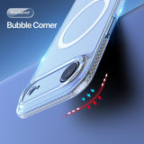 iPhone 17 Air | iPhone 17 Air - DUX DUCIS™ Magnet Cover M. MagSafe - Gennemsigtig - DELUXECOVERS.DK