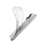 iPhone 18 Pro Max - Silent Stødsikker Silikone Cover - Gennemsigtig