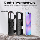 iPhone 17 Pro | iPhone 17 Pro - Redpepper™ Håndværker Cover M. Magsafe - Sort - DELUXECOVERS.DK