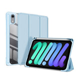 iPad Mini 8 - Dux Ducis™ Mesh Design Trifold Cover - Blå