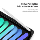 iPad Mini 8 - Dux Ducis™ Mesh Design Trifold Cover - Sort