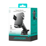 Mobilholder | JOYROOM™ | Trådløs Biloplader til Instrumentbrættet - Sort - DELUXECOVERS.DK