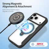 iPhone 17 Pro Max | iPhone 17 Pro Max - DUX DUCIS® 2-i-1 Cover M. MagSafe - Sort - DELUXECOVERS.DK