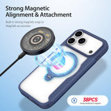 iPhone 17 Pro | iPhone 17 Pro - DUX DUCIS® 2-i-1 Cover M. MagSafe - Blå - DELUXECOVERS.DK