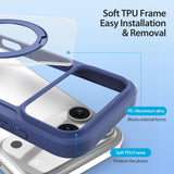 iPhone 17 Pro | iPhone 17 Pro - DUX DUCIS® 2-i-1 Cover M. MagSafe - Blå - DELUXECOVERS.DK