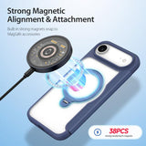 iPhone 17 Air | iPhone 17 Air - DUX DUCIS® 2-i-1 Cover M. MagSafe - Blå - DELUXECOVERS.DK
