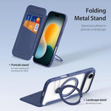iPhone 17 Air | iPhone 17 Air - DUX DUCIS® 2-i-1 Cover M. MagSafe - Blå - DELUXECOVERS.DK