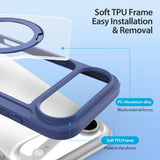 iPhone 17 Air | iPhone 17 Air - DUX DUCIS® 2-i-1 Cover M. MagSafe - Blå - DELUXECOVERS.DK