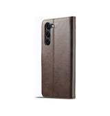 Samsung Galaxy S23+ - LC.IMEEKE™ Læder Cover M. Kortholder - Brun
