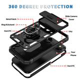 iPhone 17 Air | iPhone 17 Air - NX Pro™ Armor Cover m. Ring Holder - Sort - DELUXECOVERS.DK