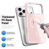 iPhone 18 Pro - DUX DUCIS™ MagSafe Silikone Cover - Lyserød