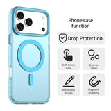 iPhone 17 Pro Max | iPhone 17 Pro Max - DeLX™ MagSafe Silikone Cover - Blå - DELUXECOVERS.DK