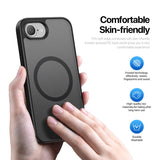 iPhone 16e | iPhone 16e - DUX DUCIS™ MagSafe Silikone Cover - Sort - DELUXECOVERS.DK