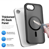 iPhone 16e | iPhone 16e - DUX DUCIS™ MagSafe Silikone Cover - Sort - DELUXECOVERS.DK