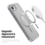 iPhone 16e | iPhone 16e - DUX DUCIS™ MagSafe Silikone Cover - Grå - DELUXECOVERS.DK