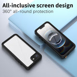 iPhone 16e | iPhone 16e - Redpepper™ IP68 Vandtæt Håndværker Cover - Sort - DELUXECOVERS.DK