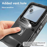 iPhone 14 Plus | iPhone 14 Plus - RedPepper® Vandtæt Etui til Dykning – 15m – Sort - DELUXECOVERS.DK