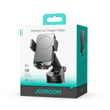 JOYROOM™ - Trådløs Mobilholder – 15W Hurtig Opladning - Sort