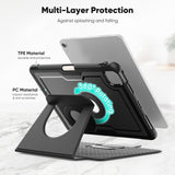 iPad Air 6 11" 2024 | iPad Air 11" (2024/2025/2026) - ArmorCase™ Full Håndværker - Sort - DELUXECOVERS.DK